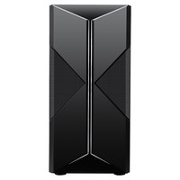 SAMA 先马 破坏神X系列 破坏神X3 RGB MATX机箱 半侧透 黑色