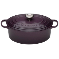 Le Creuset 酷彩 铸铁汤锅 23cm 黑醋栗