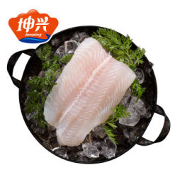 坤兴 巴沙鱼柳(去皮)800g *5件 +凑单品