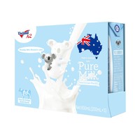 澳洲纽仕兰A2 β -酪蛋白全脂纯牛奶200ml*3 早餐（蓝）