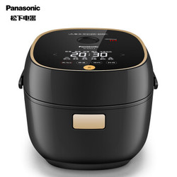 松下（Panasonic）2.1L电饭煲 2段IH立体加热 24小时双预约 米量判定 多重预设菜单 SR-AC072-K+凑单品