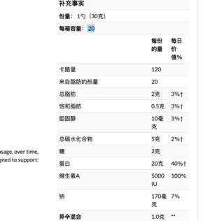 BSN 必胜 六重矩阵系列 分离乳清蛋白粉 香草冰淇淋口味 1.32磅