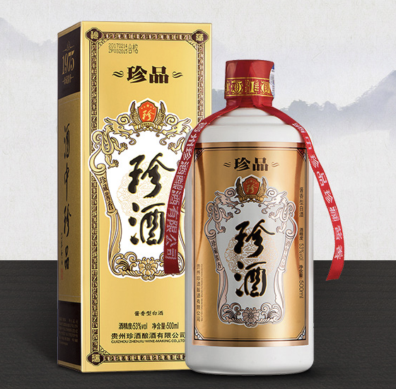 珍酒佳品经典：53度酱香型白酒，品味大曲坤沙的醇厚韵味_白酒_