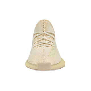 adidas Originals Yeezy Boost 350 V2 Flax 亚洲限定 中性跑鞋 FX9028 亚麻黄 46