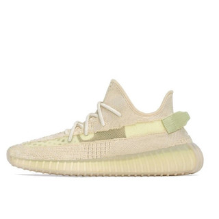 adidas Originals Yeezy Boost 350 V2 Flax 亚洲限定 中性跑鞋 FX9028 亚麻黄 46