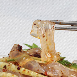 夏季速食凉拌菜凉调粉皮米皮凉拌水晶凉皮懒人速食