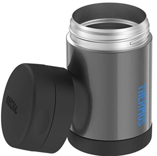 THERMOS 膳魔师 Funtainer系列 F3024CH6 保温杯 355ml 炭黑色