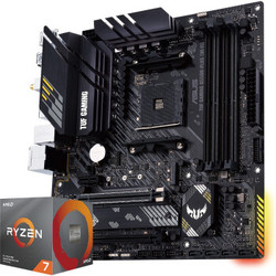 华硕TUF GAMING B550M-PLUS (WI-FI)主板+AMD 锐龙7(r7) 3700X CPU处理器 板U套装 CPU主板套装