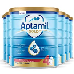 Aptamil 爱他美 金装版 婴幼儿奶粉 4 段 900g*6罐
