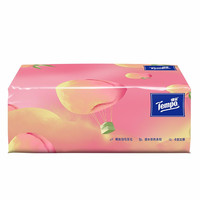 Tempo 得宝 浅桃系列 抽纸 4层*90抽*2包(195*160mm)