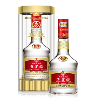 WULIANGYE 五粮液 五星级 金装版 52%vol 浓香型白酒 500ml*6瓶 整箱装