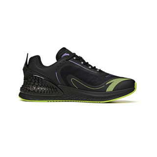 ANTA 安踏 C37+ 男子跑鞋 912045537-5 黑色/精灵紫 40.5