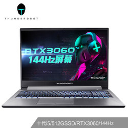 ThundeRobot 雷神 911MT黑武士 15.6英寸游戏本（i5-10500H、16GB、512GB、RTX3060、144Hz）