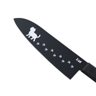 kai 贝印 喵系列 ab-5801 不锈钢刀 16cm