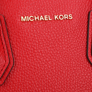 MICHAEL KORS 迈克·科尔斯 MERCER系列 女士牛皮手提包 30F6GM9M2L 红色 中号