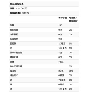 Dymatize 狄马泰斯 ISO100系列 水解乳清蛋白粉 天然香草味 1.6磅