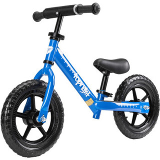 京东PLUS会员：TOPRIGHT 途锐达 儿童平衡滑步车  12寸 蓝色