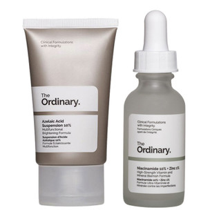 The Ordinary 护肤精华套装 (维他命精华30ml+杜鹃花精华30ml）