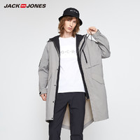 JackJones 杰克琼斯 219321547 男士中长款风衣外套