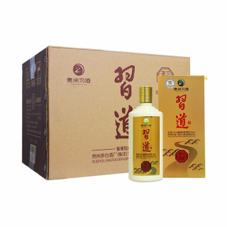 XIJIU 习酒 习道 清韵 53%vol 酱香型白酒 500ml*6瓶 整箱装