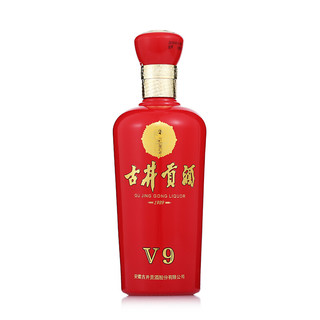 古井贡酒 V9 40.6%vol 浓香型白酒 500ml 单瓶装