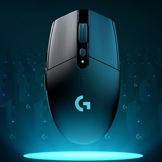 Logitech 罗技 G304 无线鼠标 妮维雅男士联名礼盒 黑色 12000DPI