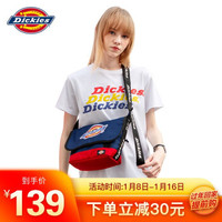 DICKIES单肩斜挎包男潮流学生撞色邮差包193U90LBB08BL02/蓝色 *3件