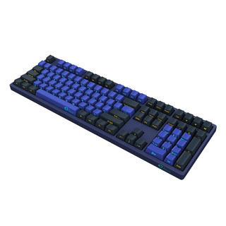 Akko 艾酷 3108SP 地平线 108键 有线机械键盘 侧刻 紫黑 AKKO紫轴 无光