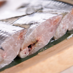 大连特产海产品生鲜水产 海捕带鱼中段500g 新鲜冷冻刀鱼去头去尾
