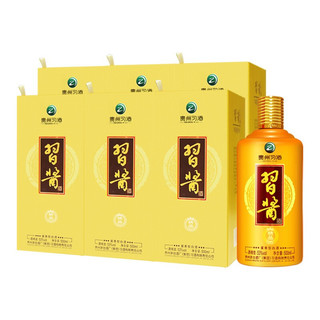 XIJIU 习酒 习酱 精品 金色 53%vol 酱香型白酒 500ml*6瓶 整箱装