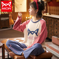 聚划算百亿补贴：Miiow 猫人 MR8203-1016 女士家居服套装