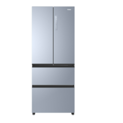 海尔冰箱405L法式多门四门变频风冷无霜三档变温家用智能冰箱
