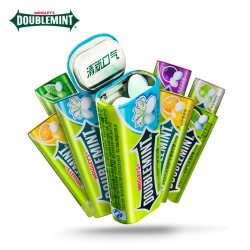 DOUBLEMINT 绿箭 冰柠薄荷糖(5口味可选) 35粒