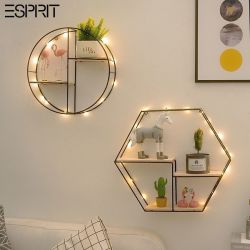 ESPRIT 埃斯普利特 北欧铁艺客厅置物架