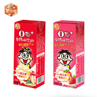 临期品： 旺旺食技研 O泡+果奶饮料 苹果味 250ml*12瓶