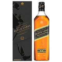 88VIP、限地区：JOHNNIE WALKER 尊尼获加 黑牌 苏格兰威士忌 1000ml 礼盒装