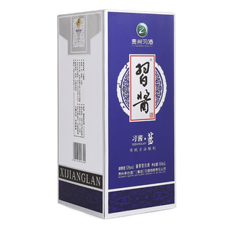 XIJIU 习酒 习酱·蓝 53%vol 酱香型白酒 500ml 单瓶装