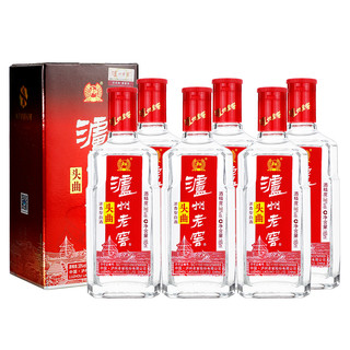 泸州老窖 头曲 38%vol 浓香型白酒 165ml*6瓶 礼盒装