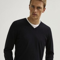 Massimo Dutti 00930324401 男士休闲针织衫