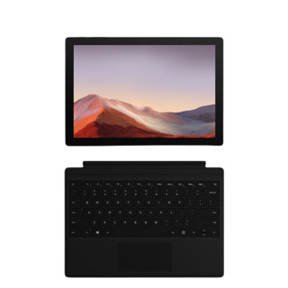 Microsoft 微软 Surface Pro 7 12.3英寸 Windows 10 平板电脑+典雅黑键盘(2736*1824dpi、酷睿i7-1065G7、16GB、512GB SSD、WiFi版、典雅黑、VAT-00022)