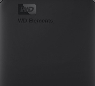 Western Digital 西部数据 Elements 新元素系列 WDBUZG0010BBK 移动硬盘 2.5英寸 USB3.0 1TB 黑色+硬壳包+硅胶套+1米线