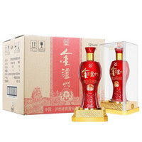 LUZHOULAOJIAO  泸州老窖  金泸州52度白酒   500ml*6瓶