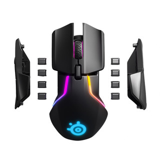 Steelseries 赛睿 Rival 650 WIRELESS 2.4G蓝牙 双模无线鼠标 12000DPI RGB 黑色