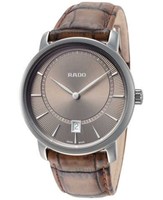 RADO 雷达这款Diamaster钻霸系列R14135306 男士石英腕表