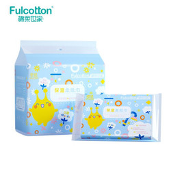 FulCotton 棉柔世家 婴儿保湿因子柔纸巾 3层 40抽 6包