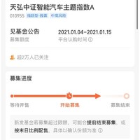 新基募集最后一天 特斯拉产业链 天弘中证智能汽车