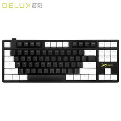 多彩 Delux KM13DS 有线无线机械键盘 办公键