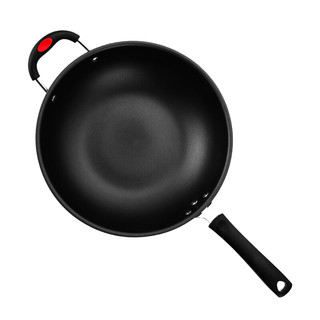 COOKER KING 炊大皇 KGL46802 铝合金带盖 不粘炒锅 34cm