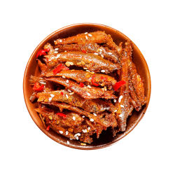 老巴王 香辣零食小鱼仔8包+鱼豆腐4包