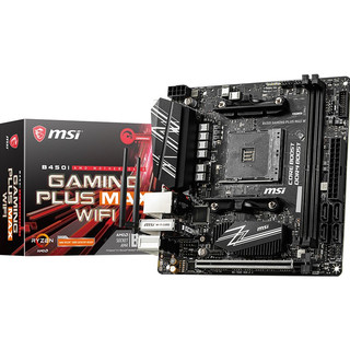 MSI 微星 B450I GAMING PLUS MAX WIFI MINI-ITX主板（AMD AM4、B450）